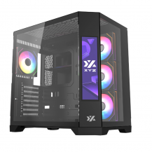 Chasis para Pc Xyz Neutron Black 4fans A-rgb 120mm Controlador Dual