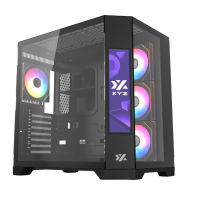 Chasis para Pc Xyz Neutron Black 4fans A-rgb 120mm Controlador Dual