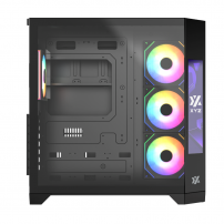 Chasis para Pc Xyz Neutron Black 4fans A-rgb 120mm Controlador Dual