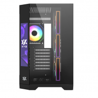 Chasis para Pc Xyz Neutron Black 4fans A-rgb 120mm Controlador Dual