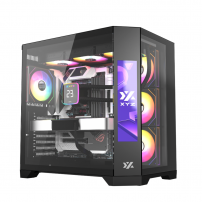Chasis para Pc Xyz Neutron Black 4fans A-rgb 120mm Controlador Dual