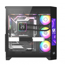 Chasis para Pc Xyz Neutron Black 4fans A-rgb 120mm Controlador Dual
