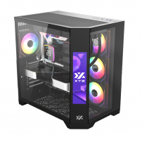 Chasis para Pc Xyz Neutron Black 4fans A-rgb 120mm Controlador Dual