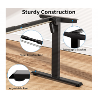 Base De Escritorio Electrica Ajustable En Altura