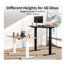 Base De Escritorio Electrica Ajustable En Altura