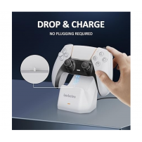 Ps5 Controller Charger Station Blanco