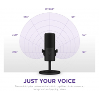 Micrófono Usb Nzxt Capsule Mini Ap-wmmic-b1