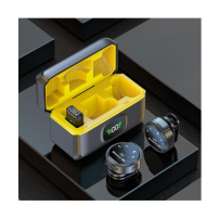 Microfono Lavalier Inalambrico Reduccion De Ruido Tipo C Negro