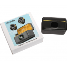 Microfono Lavalier Inalambrico Reduccion De Ruido Tipo C Negro