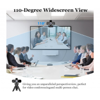 Cámara Web Hd 1080p Szgiaruy Con Micrófono Y Tapa De Negro Negro