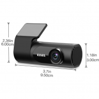 Dash Cam 2k, Kawa Wifi Dash Cámara Para Coches 1440p