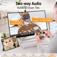 Alimentador  Automático Para mascotas De 5l Con Cámara